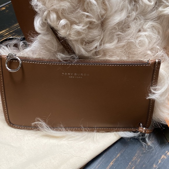 Tory Burch Rory Shearling Mini Tote with Dust Bag - Picture 11 of 17